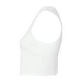 thumbnail image 3 of Bella + Canvas Femmes Plaine Micro-Côte Muscle Crop Top, 3 of 4