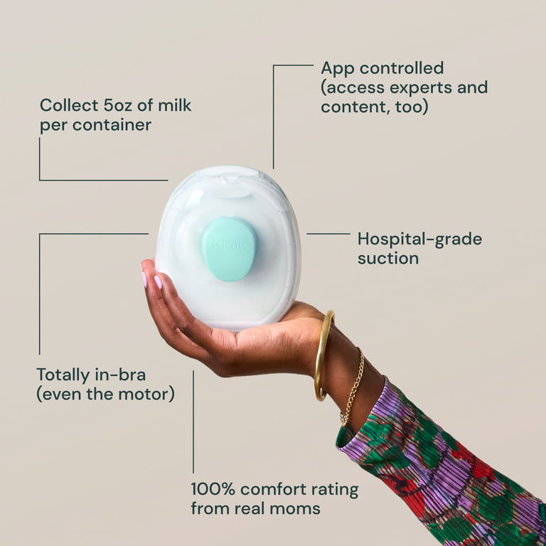 Willow Go Hands-Free Wearable in-bra Double Electric Breast Pump