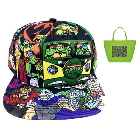 Teenage Mutant Ninja Turtles Sublimated Snapback Hat & Tote Gift Set