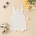 thumbnail image 4 of Utlike Baby Girls Snap Crotch Bodysuits Soft For Everyday Romper With Snap Closure Cute For Toddler Summer Wear Skin Friendly Fit Playsuits Daily Wear Size 3 Months-6 Months, 4 of 6