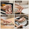 thumbnail image 6 of 2 Pcs Funny Kitchen Towels,Multicolor Christmas Floral Pattern Microfiber Dish Towels,Kitchen Tea Towels,Kitchen Towel Set (18" X 26"), 6 of 7