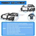thumbnail image 2 of Modular Adjustable Overland Roll Bar,Universal Mid-Size Pickup Trucks,Front+Mid+Rear+Roof, 2 of 10