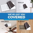 thumbnail image 5 of GoXteam Magnetic Vent Covers, 2Pack Pockets for Complete Seal, 5.5" X 12" (White) for Floor, Wall, or Ceiling Vents and Air Registers, for RV, Home HVAC and AC Vents, 5 of 7