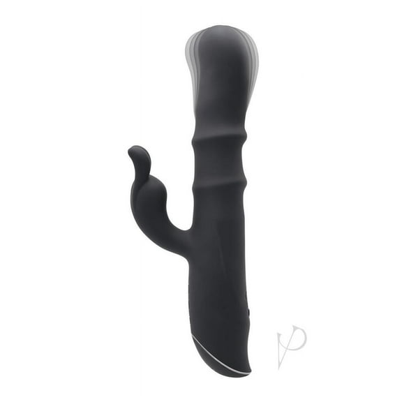 Evolved Ringmaster Rabbit Vibrator, Black