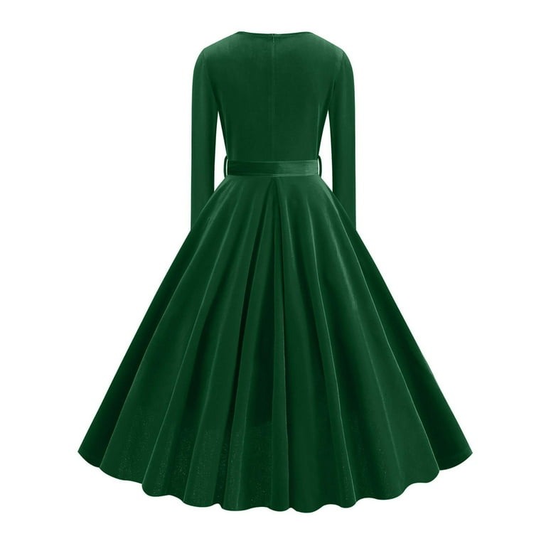 asdoklhq Prom Dresses for Women European and Round Neck Sleeveless  Embroidered Dress Short Sleeved Round Neck Knee Length Dress Sleeveless  Round Neck Knee Length Dress Army Green XL - Walmart.com