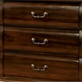 thumbnail image 4 of Furniture of America Oulette Transitional Wood 9-Drawer Dresser in Cherry, 4 of 4