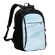 thumbnail image 1 of Balery Light Blue Marble Mochila con carga USB para hombre y mujer - Mochila impermeable y antirrobo para laptop con puerto USB para viajes, trabajo, 1 of 7