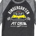 thumbnail image 3 of Hot Wheels - Pit Crew Kindergarten - Youth Raglan Graphic T-Shirt, 3 of 6