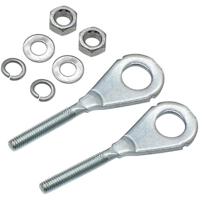 Speravity Ajustadores tensores de cadena de Metal, accesorios de motocicleta, tensor ajustador de motocicleta, 2 uds. Accesorios para motos