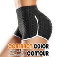 thumbnail image 4 of QRIC TikTok Leggings Short for Women High Waisted Yoga Pants - Gym Ruched Butt Lifting Workout Running Hot Shorts, 4 of 5