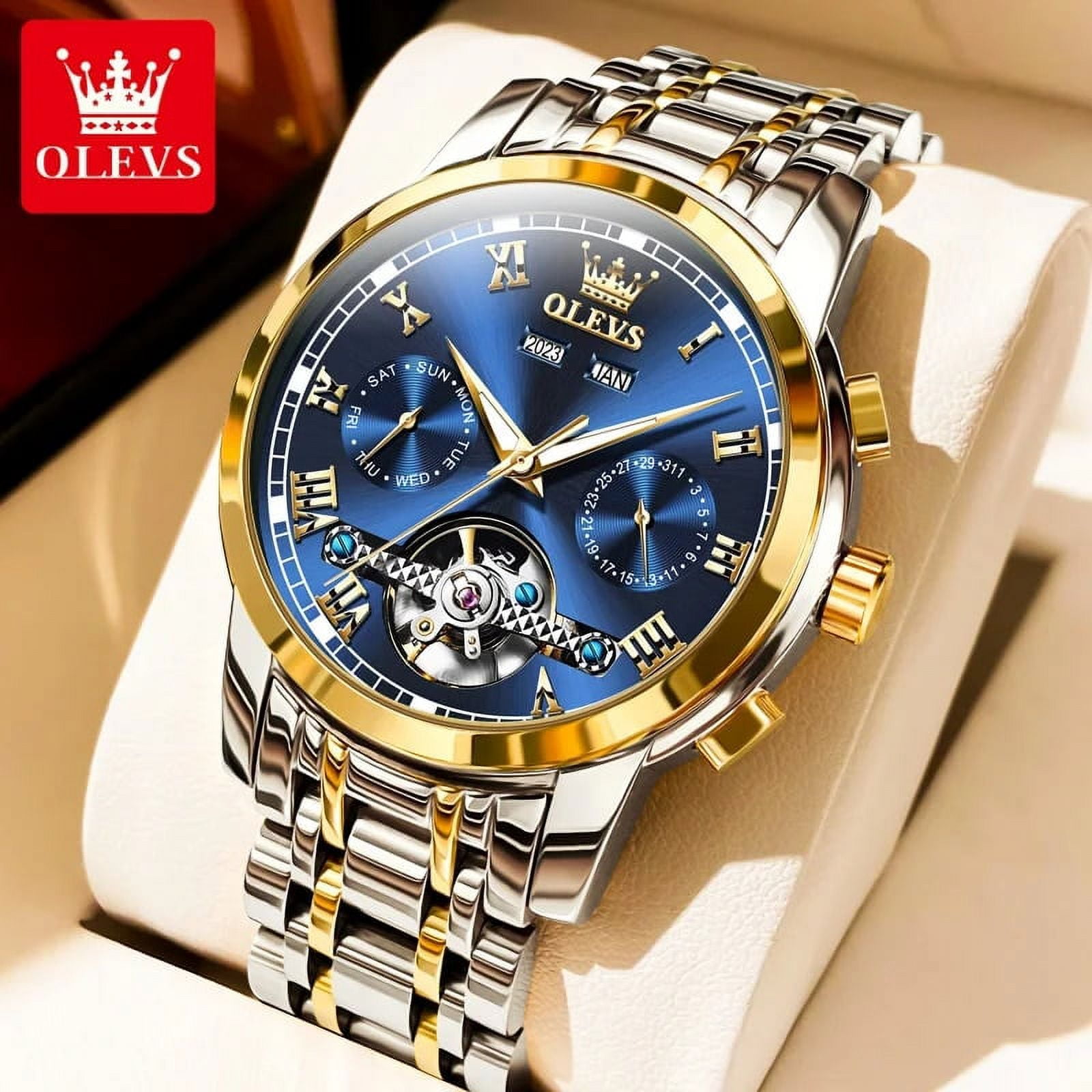 Men's Watches Automatic Mechanical Business Wristwatch