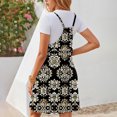 thumbnail image 3 of WILLBEST Vestidos Para Mujer Falda De Tirantes Estilo Vacaciones Estampado Playa Verano Para Mujer, 3 of 3