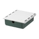 thumbnail image 1 of Caja de almacenamiento de plástico para debajo del cajón del escritorio, caja de almacenamiento de perforación libre, bandeja para lápices de Almacenamiento y organización del hogar Verde Billuyoard HA080122-02, 1 of 6