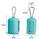 thumbnail image 4 of Caja De Almacenamiento De Toallas Refrescantes De Silicona, Funda Cuadrada Para Toallas Con Sensación De Frío, Soporte De Silicona Para Toallas De Secado Deportivo Para Gimnasio Y Exteriores, Azul, 4 of 7