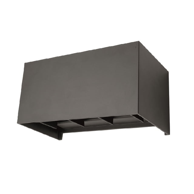 Arbotante Pared Interior Exterior Cubo Negro LED30 Maxxi Maxxi MX-AR2213/N/2/LED30