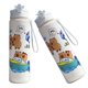 thumbnail image 2 of Cute Water Cup 800ml Carpincho Con Pajita Y Asa Botella () Azul, 2 of 8