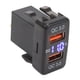 thumbnail image 4 of Adaptador de corriente para automóvil, cargador con dos puertos USB, enchufe para cargador con dos puertos USB, enchufe para cargador con puerto USB, elaborado por expertos, 4 of 9