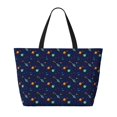 thumbnail image 2 of Honeii Space Galaxy for Tote Bag with Adjustable Strap,Beach Bag, Waterproof Sandproof Beach Tote Bag, Large Capacity Foldable Beach Bags, 2 of 7