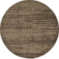 thumbnail image 1 of Unique Loom Del Mar Collection Contemporary Transitional Round Rug, 6 Feet, Brown/Light Brown, 1 of 10