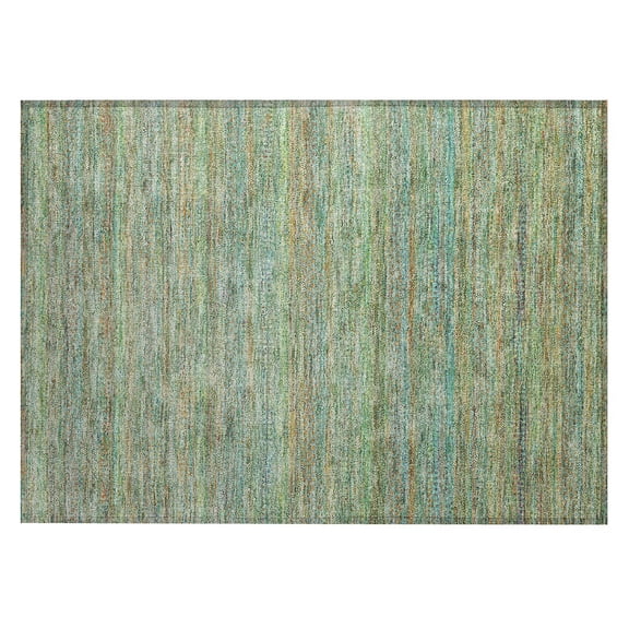 Dalyn Rugs Machine Washable Indoor/Outdoor Chantille ACN2148 Green 1'8" x 2'6" Rug