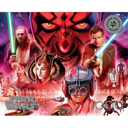 Buffalo Games 1000-Piece Silver Select Star Wars Your Focus  Interlocking Jigsaw Puzzle