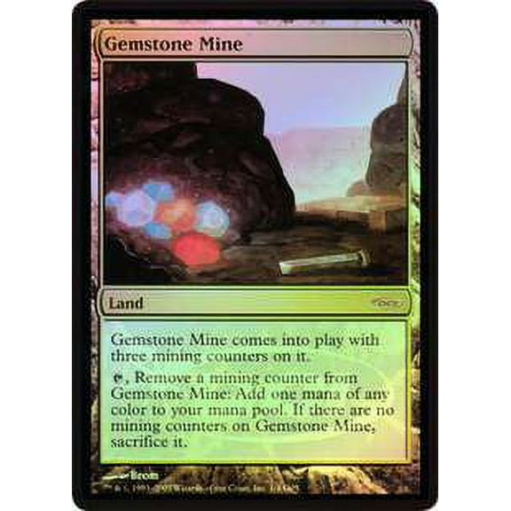 MtG DCI Judge Promo Gemstone Mine (Foil) #1