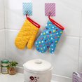 thumbnail image 5 of 4 Pack Oven Mitts,pot Holders Glove,baking Gloves Oven Mitts Pot Holders,suitable For Cooking-red, 5 of 5