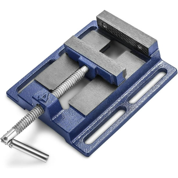 Tornillo de banco para taladro de columna de hierro fundido de 4 pulgadas, 100 mm, 2 kg, mini tornillo de banco para taladro de columna, abrazadera de mesa, prensa de base giratoria, máquina de s