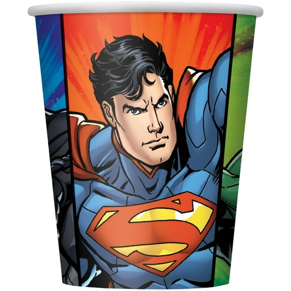 Justice League Paper Party Cup (Pack of 8)