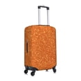 thumbnail image 3 of Disketp Orange Glitter Elastic Travel Luggage Cover Travel Suitcase Protective Cover For Trunk Case Apply To 18''-32'' Suitcase Cover-Small, 3 of 9
