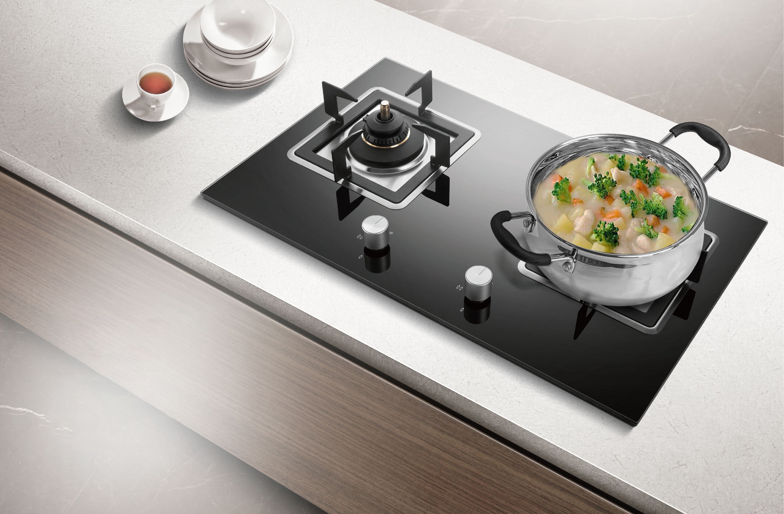Kitchen Sense Stainless Steel Sauce Pot with Vented Lid