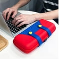 thumbnail image 4 of Étui de Rangement Portable (Mario) pour Modèles Nintendo Switch lite Coque Rigide Durable Sac de Jeu Sac de Voyage Portable Sac en PU, 4 of 5