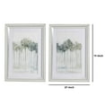 thumbnail image 5 of Wall Art with Painted Forest and Acrylic Frame, Set of 2,Silver and Gray, 5 of 5