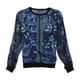 thumbnail image 1 of Blusa de Manga transparente Elie Tahari Mara mujer azul pequeña, 1 of 1