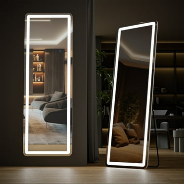 Full Length Mirror with Lights, 64