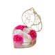 thumbnail image 2 of Cesta de hierro con rosas de jabón para San Valentín, decoración de ambiente, regalo, 6 adornos de flores de jabón, 2 of 6