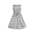 thumbnail image 4 of Robe Fille Ensemble 2 Pcs Gris Floral Manches Longues Coton 5 Ans, 4 of 8