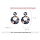 thumbnail image 3 of Pendientes de botón de acrílico azul para mujer con adornos de joyería para piercings de moda, 3 of 3