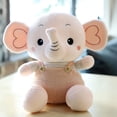 thumbnail image 4 of Elefante de peluche de 22 cm con forma de mono, postura sentada, elefante bebé de nariz larga, regalo de cumpleaños para niños y amigos, 4 of 4