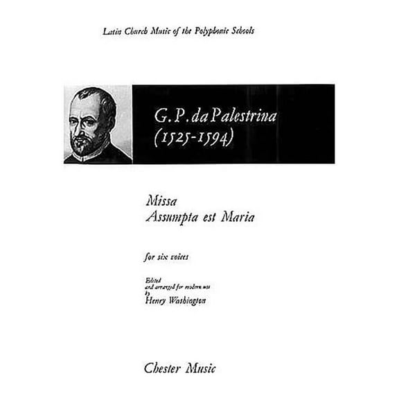 Chester Music Missa Assumpta Est Maria SSATTB