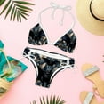 thumbnail image 6 of Bats Detachable Sponge Adjustable Strap Bikini Set - Two-Pack Swim Wear One-Piece Swimsuits, 6 of 6