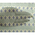 thumbnail image 4 of oneOone Viscose Chiffon Fabric Diamond & Paisley Block Printed Craft Fabric BTY 42 Inch Wide, 4 of 4
