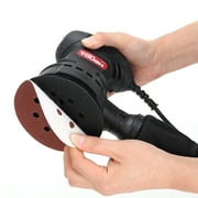 Hyper Tough 2.5 Amp Corded 5 inch Orbital Sander with Dust Bag, Vacuum Hose Adapter & 3 Sanding Sheets, New Condition