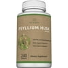 Premium Psyllium Husk Capsules - 725mg of Psyllium Husk per Capsule - Powerful Psyllium Husk Fiber Supplement Helps Support Digestion & Regularity - Easy to Swallow Psyllium Husk - 240 Capsules