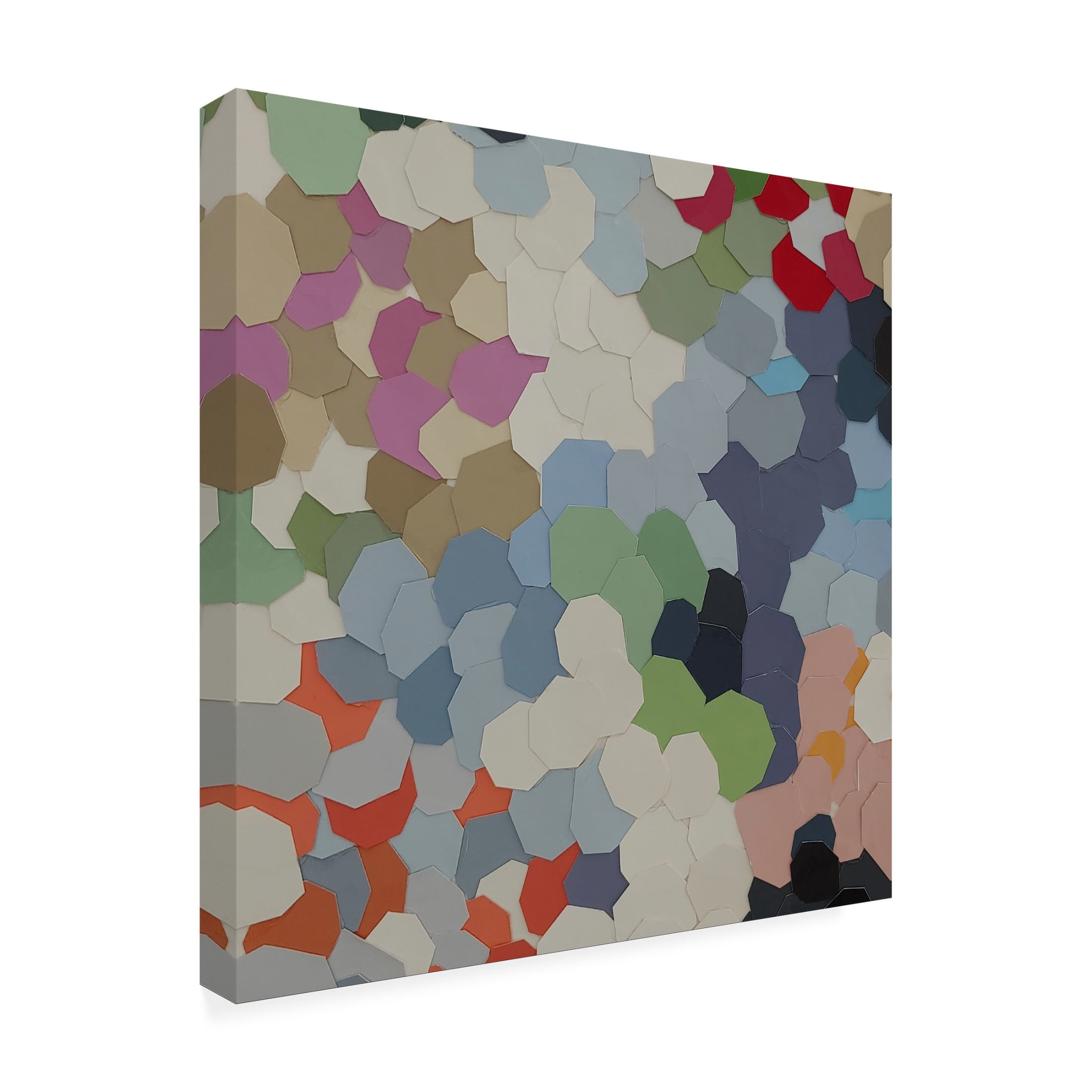 Canvas Wall Art - Coco Good 'Fruit Orchards Michigan I' Wall Art for Living Room, Bedroom, or Office Décor by Trademark Fine Art - 14 x 14 Inches