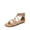 NUDE, variant on Women's Dressy Gladiator Summer Cross Strappy Sandals Comfort Flat Casual Beach Fisherman Thong Sandals