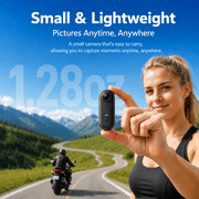 JETO 1080P Mini Body Camera 64GB, Wearable Clip-On POV Camera WiFi App