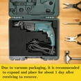 thumbnail image 7 of Ebaokuup 2 Pcs 16" x 12" x 1.5" Black Polyurethane Foam Sheets for Cases & Crafts, 7 of 7