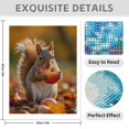 thumbnail image 3 of Diamond Art Kits for Adults - 5d Squirrel Red Fruit Autumn Leaves Diamond Painting for Adults, Diamond Art for Adults Beginners, Diamond Painting Kits for Adults for Home Wall Decor, 3 of 7