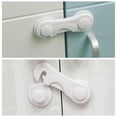 thumbnail image 5 of PEACNNG 5pcs/lot Children Security Protector Baby Care Multi-function Child Baby Safety Lock Cupboard Cabinet Door Drawer Safety Locks, 5 of 5